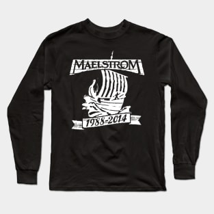 Maelstrom - white Long Sleeve T-Shirt